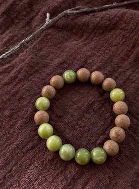 桂花中药珠/瑕疵特价/孤品手串清仓