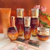 霜 乳 洁面 精华 抗皱 欧贝诗紧致修护礼盒套装 肌底液补水保湿 水