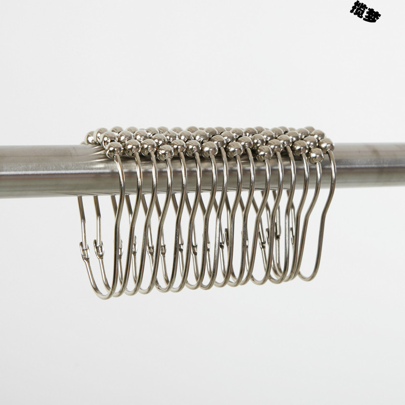 滚珠窗帘挂环揽梦金属材质