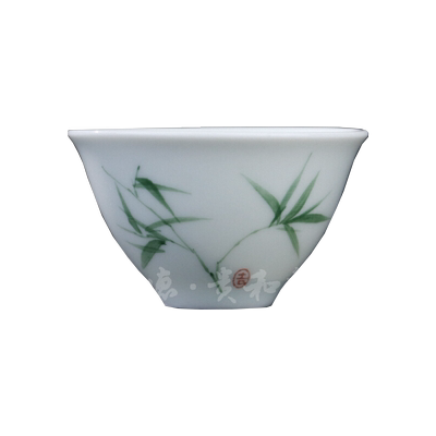 京德贵和祥翠影杯景德镇茶具茶杯