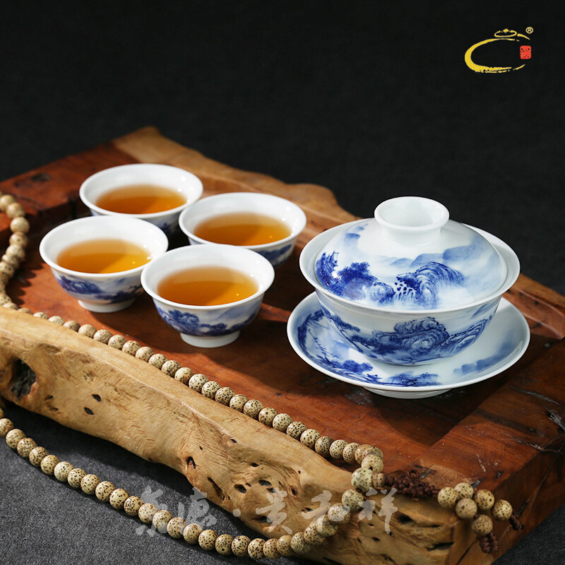 贵和祥陶瓷整套功夫茶具