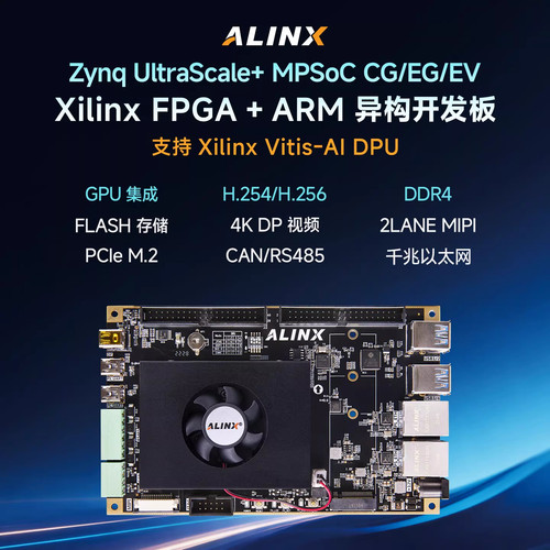 黑金核心板MPSoCXCZU3EGZU2CG