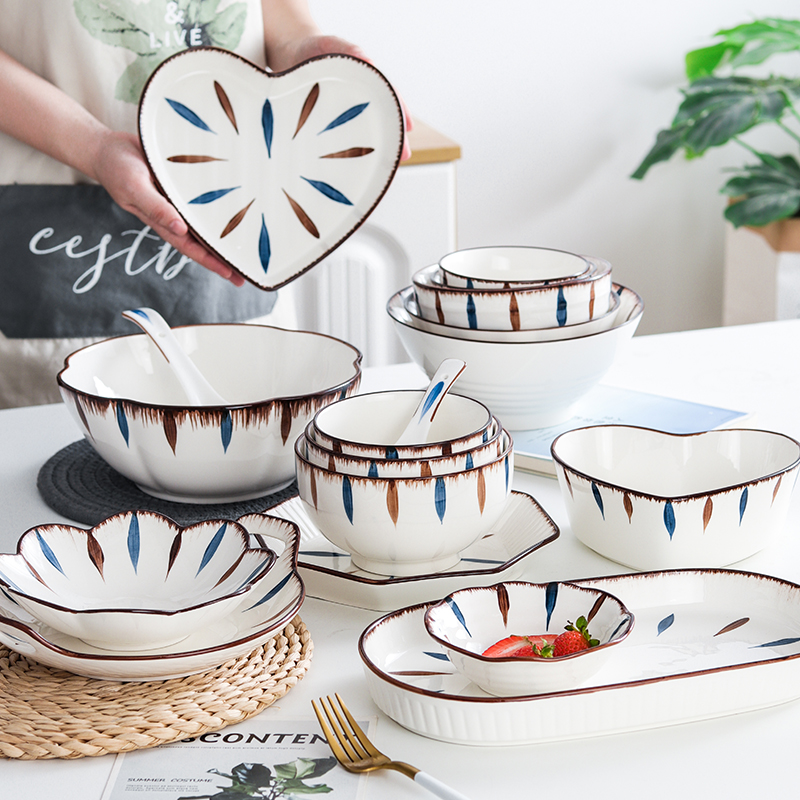 碗单个日式创意个性拉面碗大碗盘