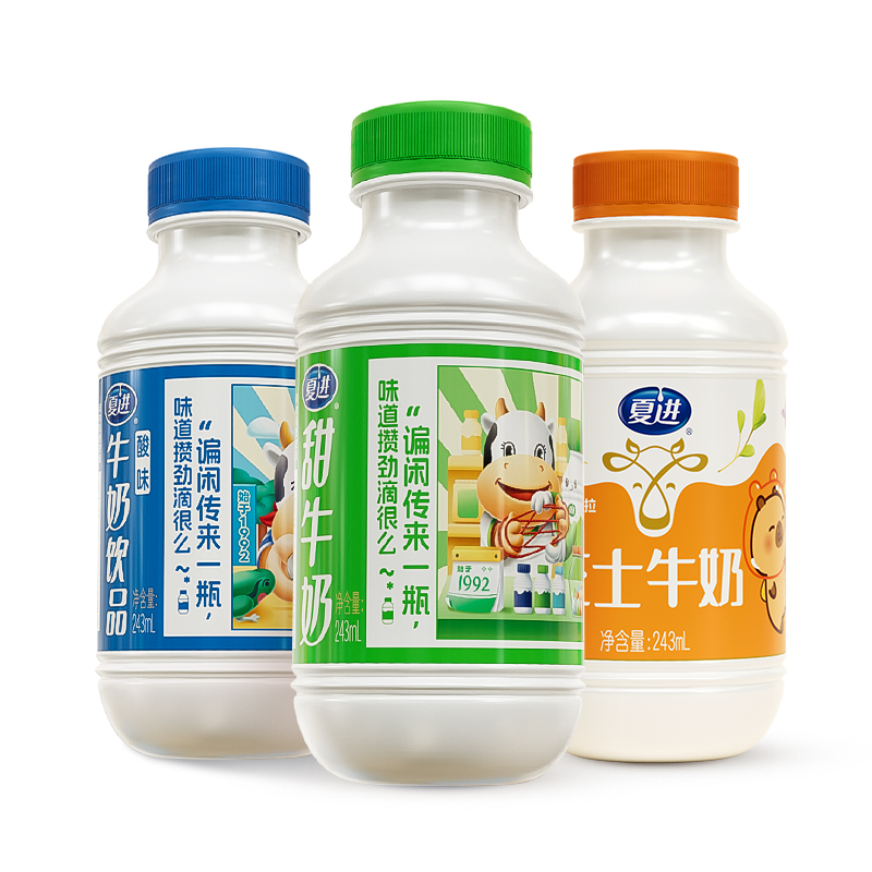 夏进风味牛奶组合装尝鲜装