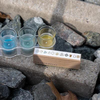 动物植物房子装饰印章手帐别管