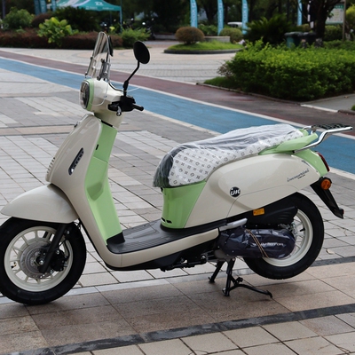 适用QJ壹米后货架载物架菲诺镀铬尾架QJ125T-27G摩托车改装配件u.