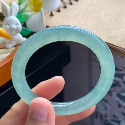 3.25批963号51-9.2-8.9 冰湖绿色果冻圆条！清爽漂亮！