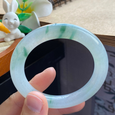 5.14批4364号53.6-10.6-10.2冰飘绿花圆条！写意的山水画卷！