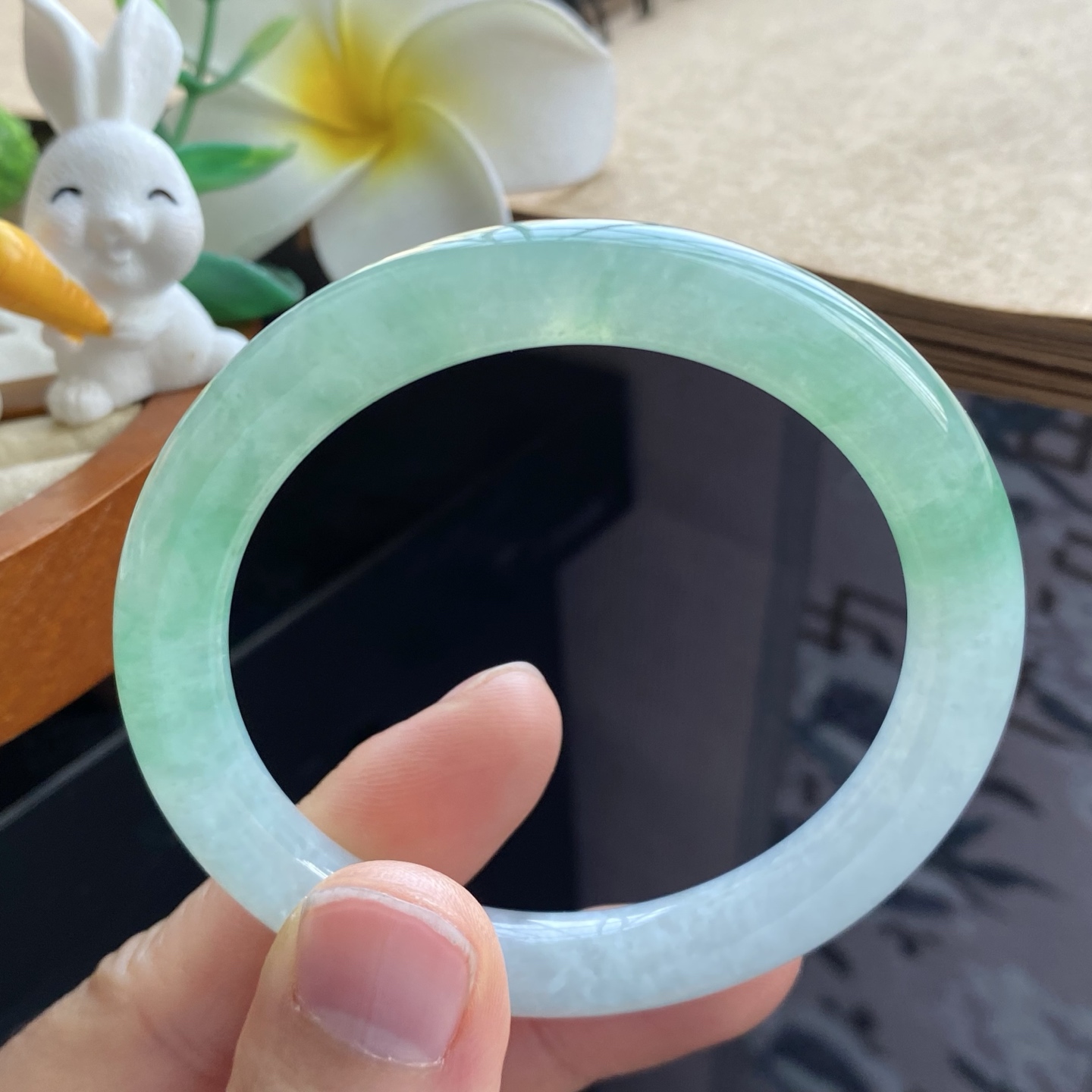 2.27批1163号51.5-8.2-8.3甜绿色！颜色清甜动人且不失贵气感！