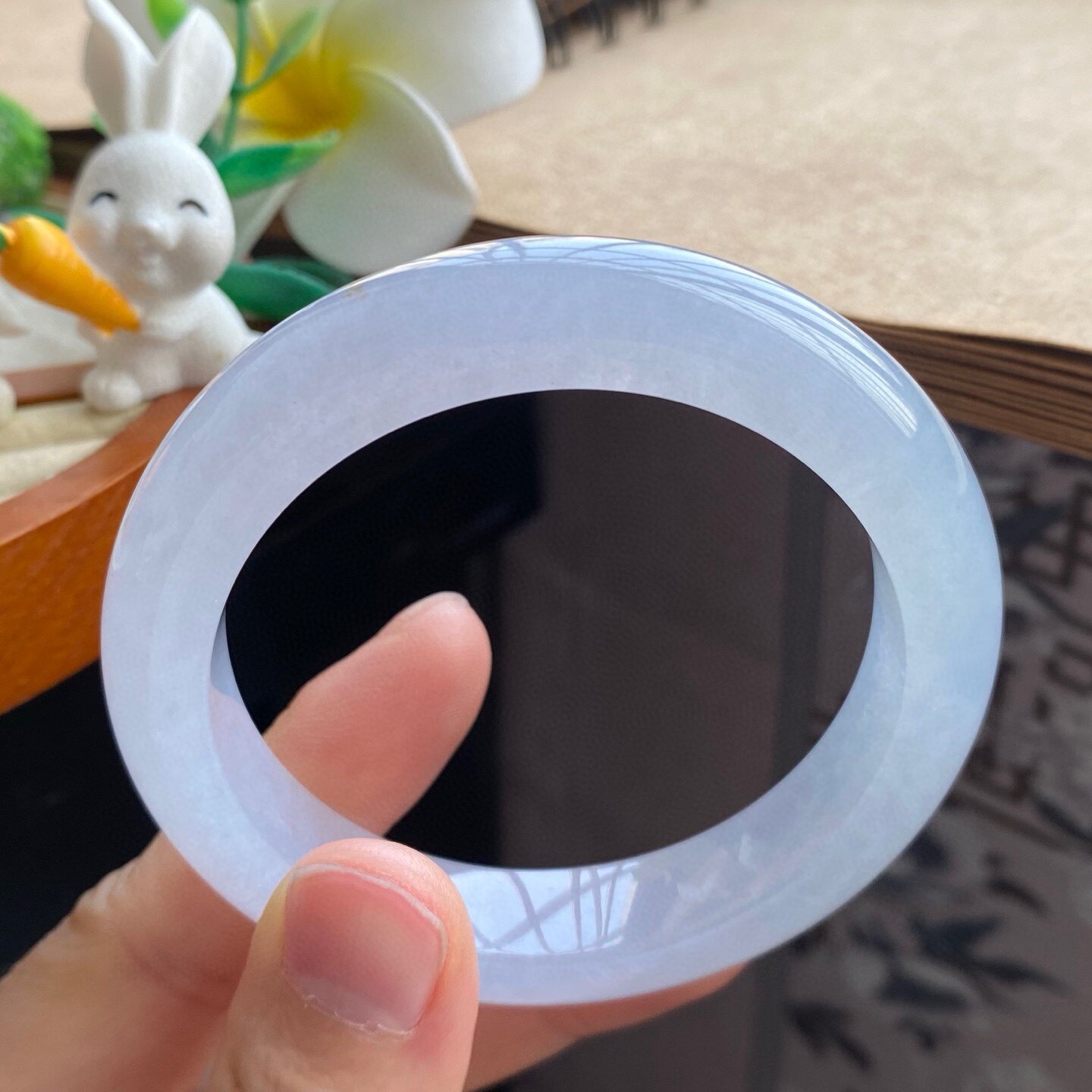 4.1批2555号54.5-11.9-9.1正圈！纯净清透！水灵灵的质感！