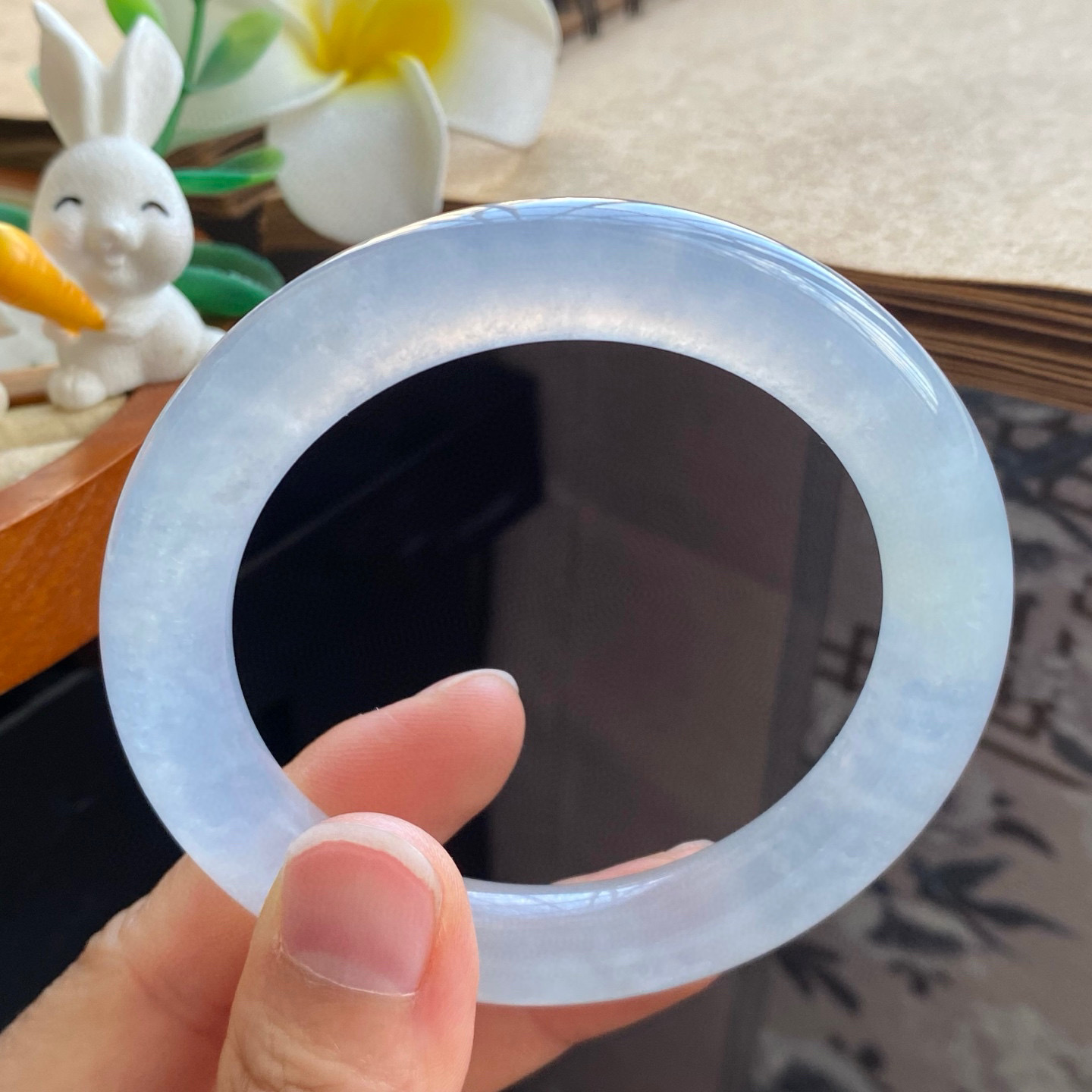 2.7批356号55.3-10.1-10.2冰果冻圆条！通透如冰！冰清玉洁！