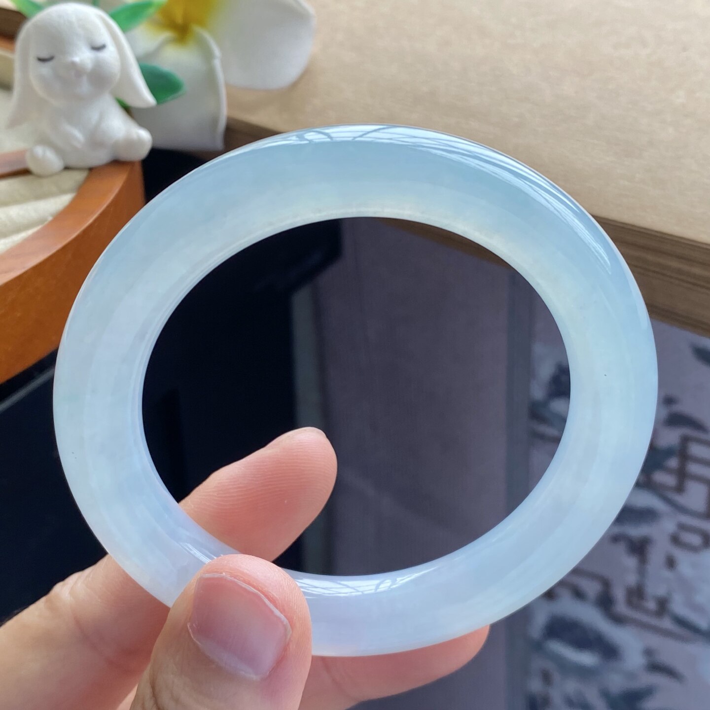 7.40批7910号55-10.8冰晴水果冻圆条！淡淡的、柔柔的！ - 实物图