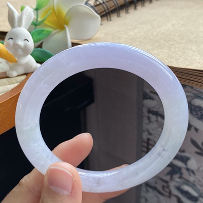 5.16批4460号60.7-10.5-10.7淡彩镯！给人若隐若现的仙气感！