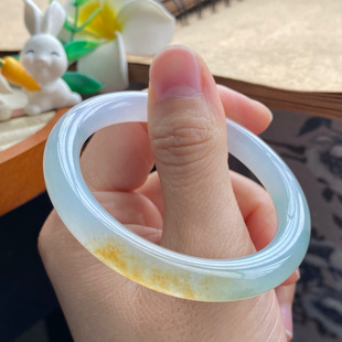 5.19批4554号51.4-8.3-8.4黄加绿圆条！宛若浪漫的落日之美！