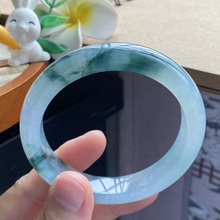 4.36批2633号56.7-12.2-8.5冰飘花种水镯！幽深浓郁！