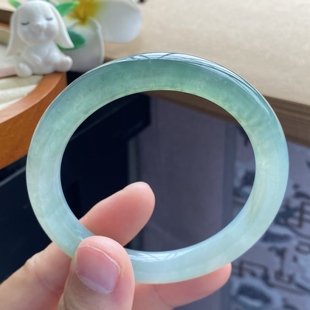 7.40批7914号54-9.8-9冰油绿果冻圆条！温婉贵气！