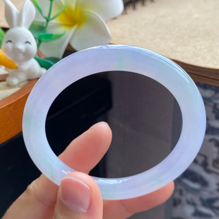 温柔 3.25批2274号52.6 氤氲着朦胧 淡彩镯 8.3