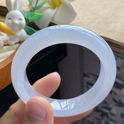 3.9批333号51.1-12.8-9清凉冰果冻镯！带着淡淡的朦胧！