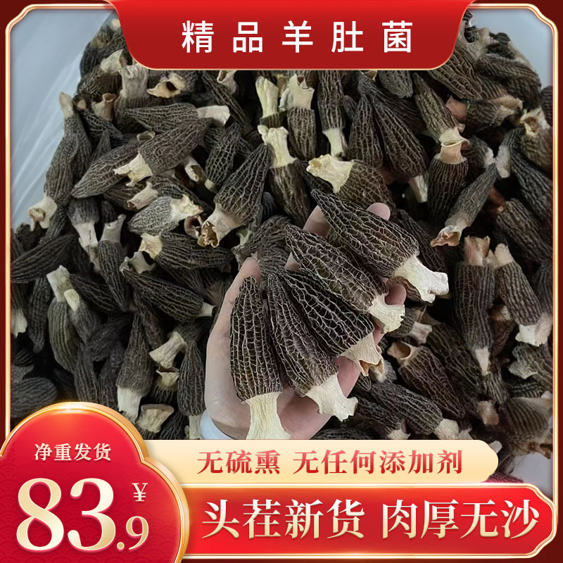 云南头茬精品羊肚菌产地批发