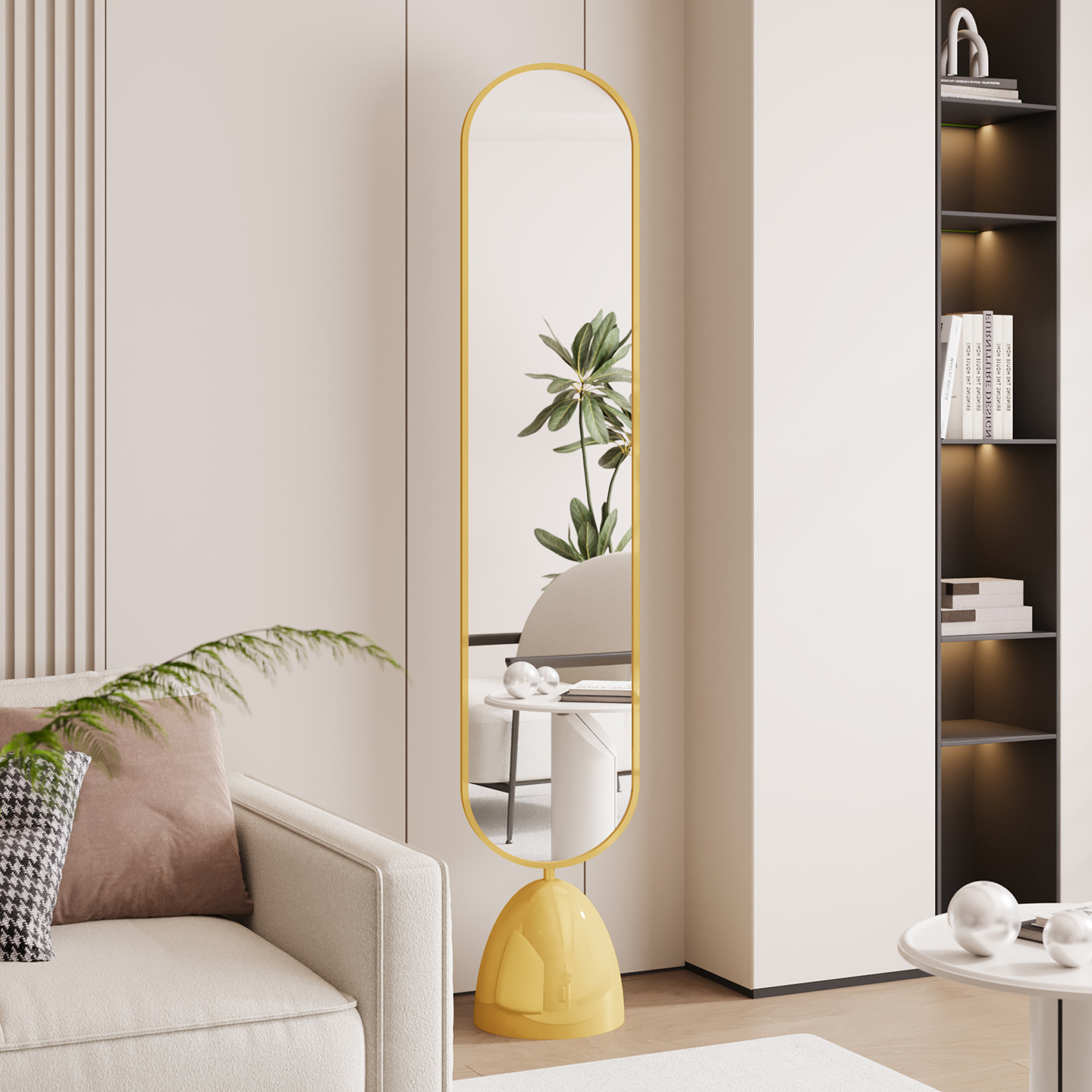 落地镜家用轻奢风小户型穿衣镜