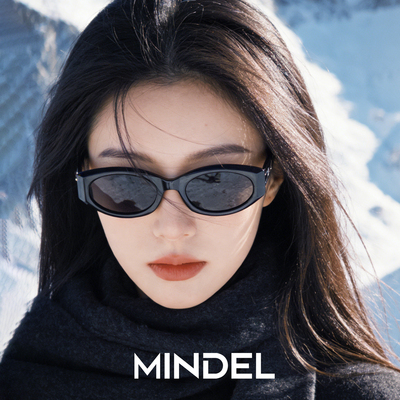 雪地墨镜女2026新款登山防紫外线雪盲高级显瘦猫眼太阳镜开车眼镜