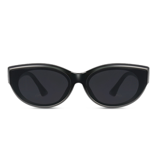 猫眼墨镜女款高级感美式复古网红眼镜欧美风辣妹太阳镜2026新款潮