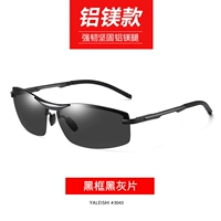 Алюминиевая магностия модель-черная рама черная и серая лист [Специально для дневного времени]