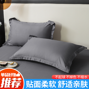 枕头枕套套装一对全套一整套配齐一体枕芯送枕套48x74cm单人宿舍
