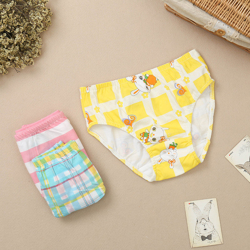 萱泽纯棉可爱卡通小女孩三角内裤中大童透气不夹pp短裤夏季薄款,童装/婴儿装/亲子装,内裤,淘宝优惠券,粉丝福利购,淘宝优惠卷