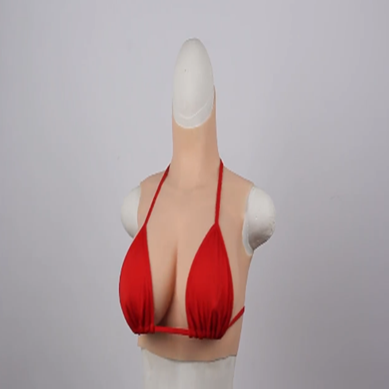 丝绵纯硅胶假胸假乳房义乳变装背心插片胸垫道具主播大胸COS上衣