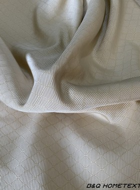 休闲条纹家居窗帘2.8米布料客厅卧室轻奢高档抱枕靠包等软装面料