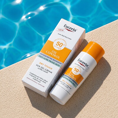 EUCERIN/优色林控油清爽防晒乳SPF50+加倍防晒控油隔离乳紫外线