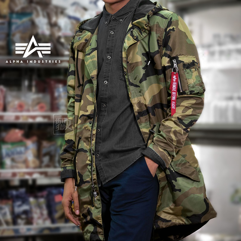 特价美国alpha阿尔法工业春秋季摩登鱼尾服户外男外套飞行员夹克