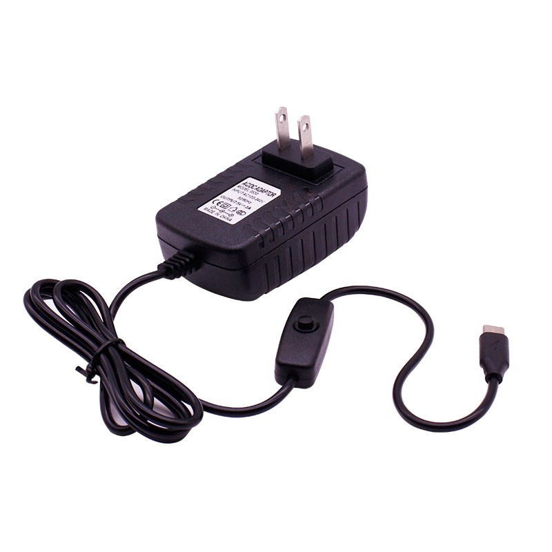 适用友善NanoPi R2S R4S野火DN1软路由5V 3A电源适配器Type-C电源