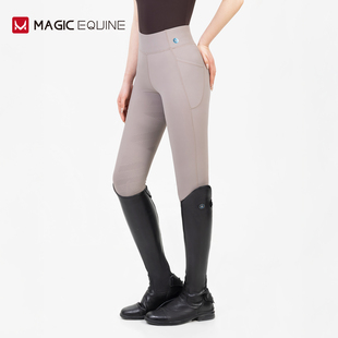 ME曼驿马具全硅胶高腰骑马专业骑士装 马术裤 超薄女款 夏季 备 马裤
