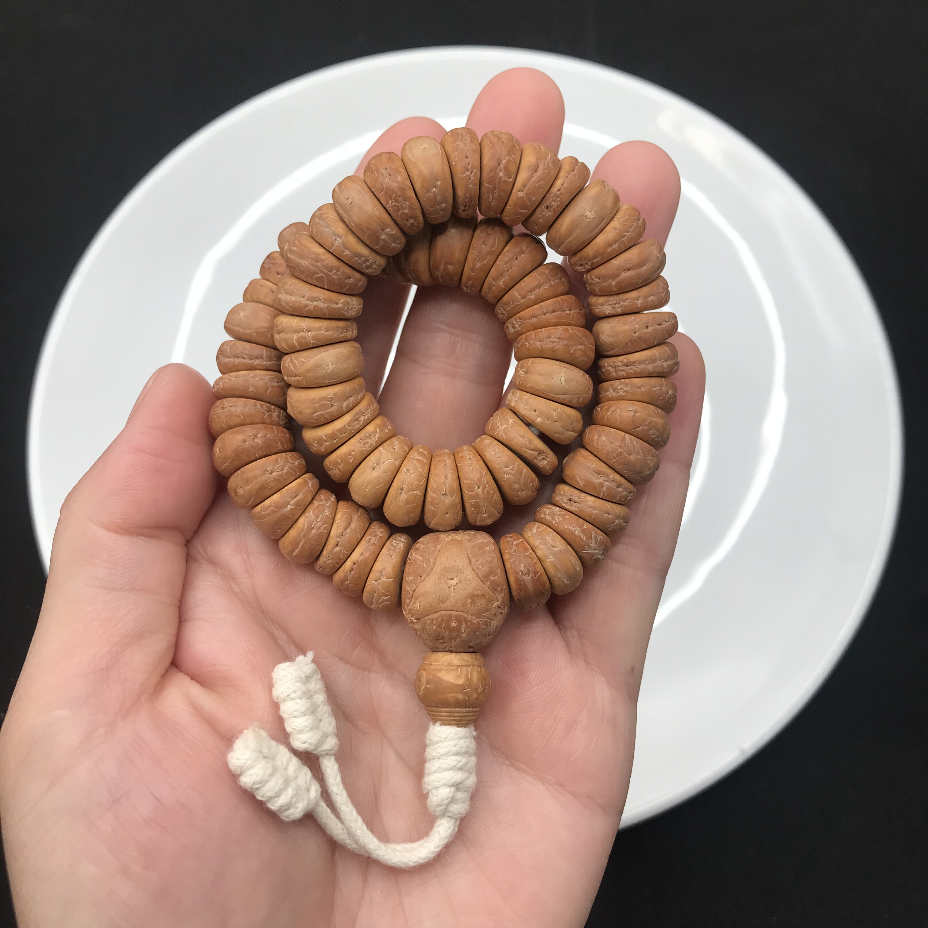 一图一物12mm实心籽尼泊尔小凤眼菩提子切片国工大肠手持龙眼三通