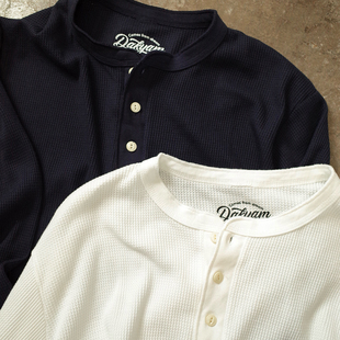 2025A 衫 亨利领华夫格长袖 tee Henry Waffle 达人 DAKYAM