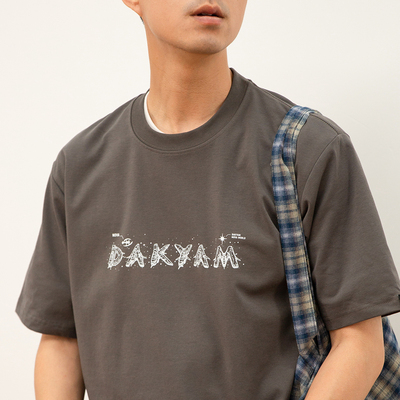 DAKYAM(达人) 2026S/S SATELLITE VESSEL TEE 星舰线稿插画TEE恤
