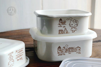 搪瓷保鲜盒密封盒收纳盒