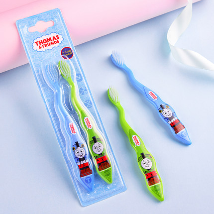 托马斯小火车儿童成长快乐牙刷2-12岁婴幼儿乳牙刷宝宝换牙期牙刷