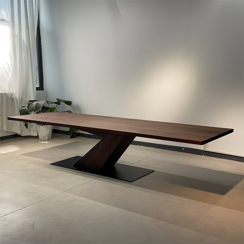 宋式美学定制国风黑胡桃白蜡木茶水桌家用别墅简约办公室茶台