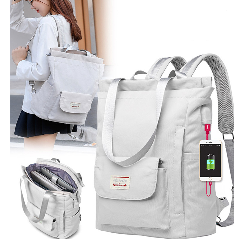 Shoulder Bag For Laptop Waterproof Notebook Backpack women 箱包皮具/热销女包/男包 双肩背包 原图主图