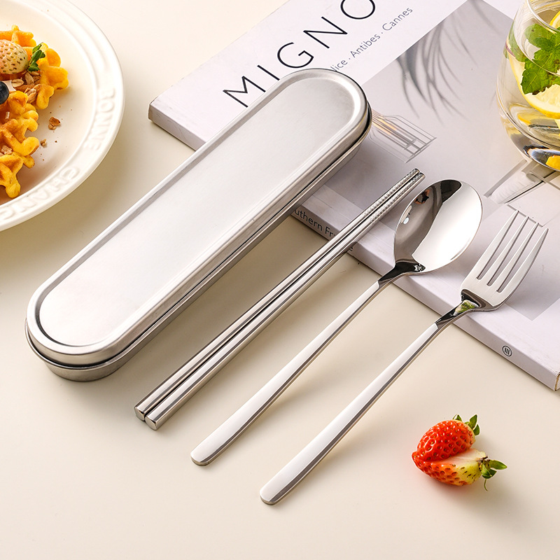 莱佰盛316抗菌不锈钢筷子套装