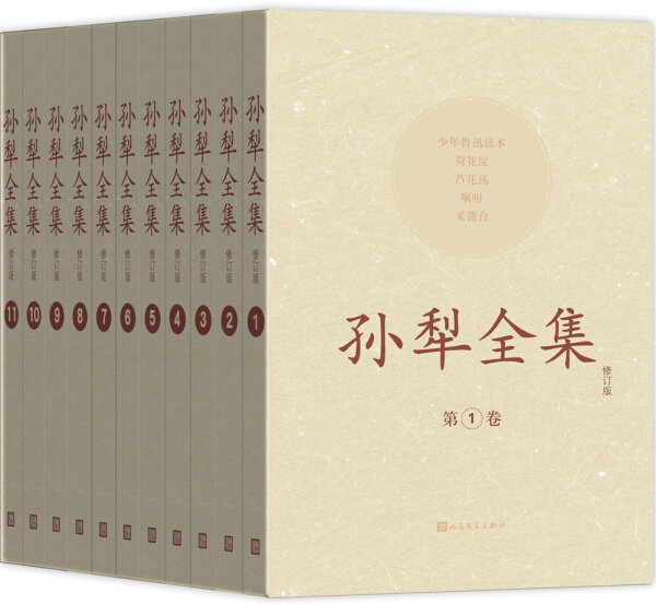 官方正版 孙犁全集（1-11卷）（修订版）十一卷套装 孙犁著 作品集 荷花淀 佚文 书信集 人民文学出版社