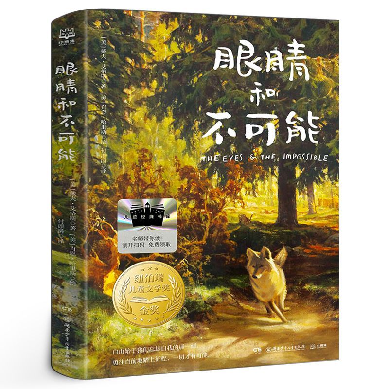 眼睛和不可能 正版戴夫•埃格斯/著五年级祖庆说百班千人寒假书目小学生课外书阅读书籍儿童文学湖南少年儿童出版社df