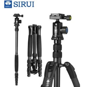 现货 思锐E1205A+Y12三脚架碳纤维含云台单反相机反折可变独脚架