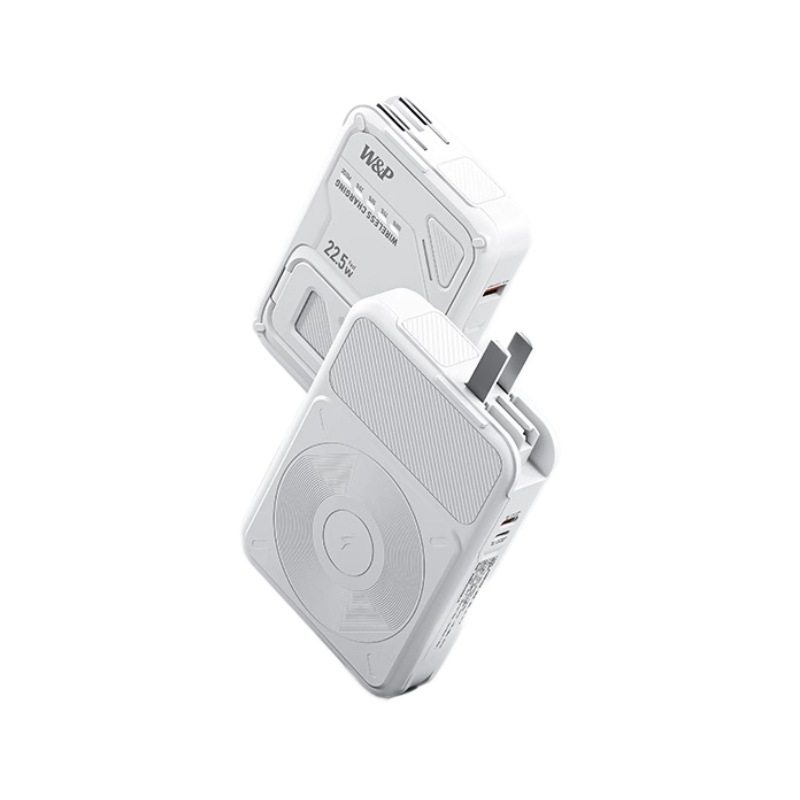 W&P磁吸充电宝自带线AC插头三合一Magsafe无线快充小巧式,电子/电工,USB/快充/无线充电排插,淘宝优惠券,粉丝福利购,淘宝优惠卷