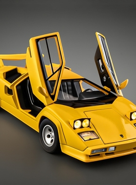 1:24兰博基尼LP500S康塔什车模仿真合金汽车模型摆件礼儿童玩具车