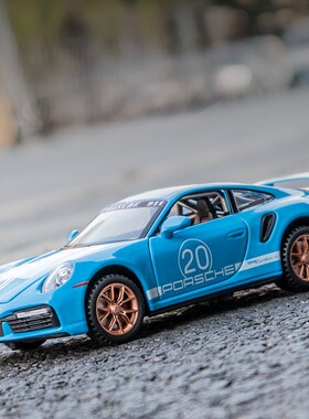 1:32宝时捷911TurboS合金车模仿真轿跑车汽车模型摆件儿童玩具车
