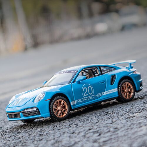 132宝时捷911TurboS合金车模